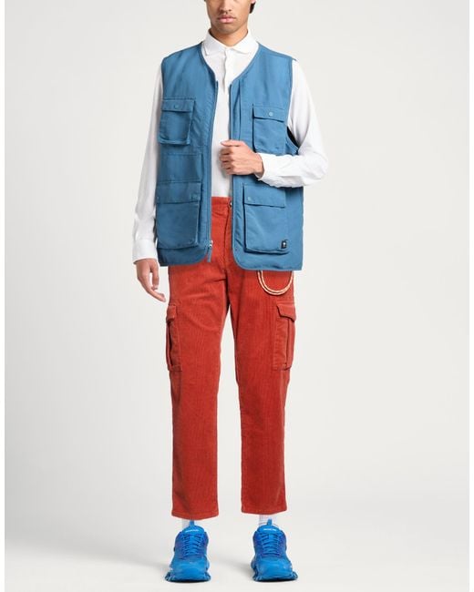 Sun 68 Red Pants for men