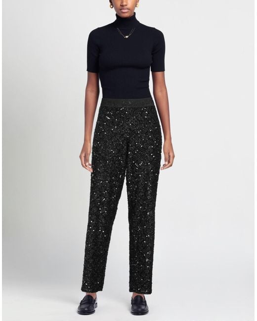 Cambio Black Pants Polyester