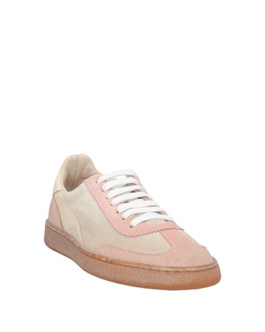 Moma Pink Sneakers Leather