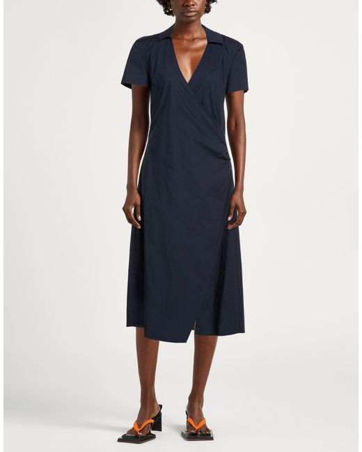 Patrizia Pepe Blue Midi Dresses
