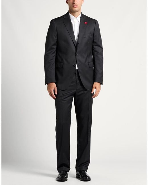 Lardini Black Suit for men