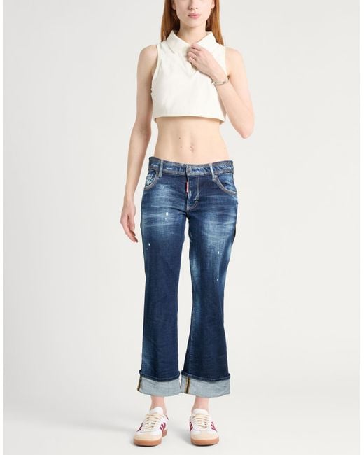 DSquared² Blue Jeans Cotton, Elastane
