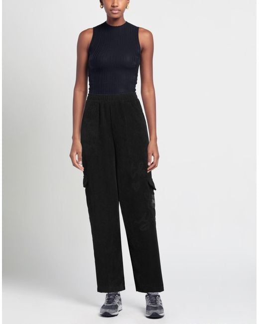 DISCLAIMER Black Pants Polyester, Polyamide