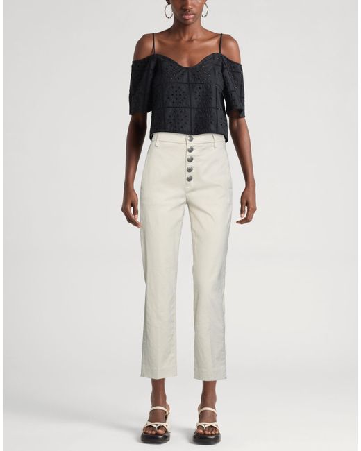 Dondup White Trouser