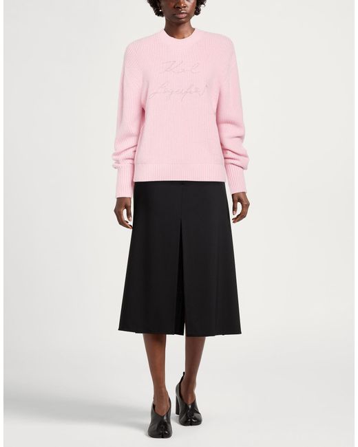Karl Lagerfeld Pink Sweaters