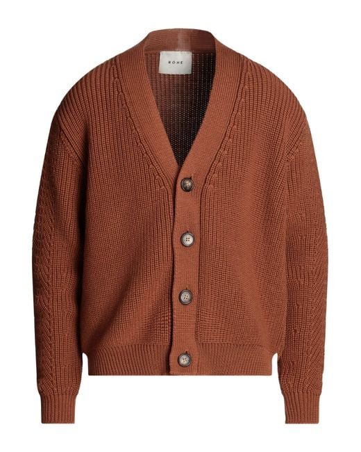 Rohe Brown Cardigan for men