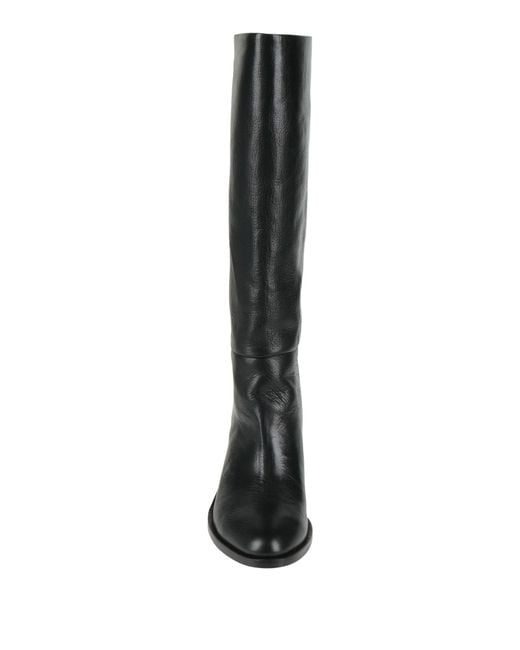 P.A.R.O.S.H. Black Boot Leather