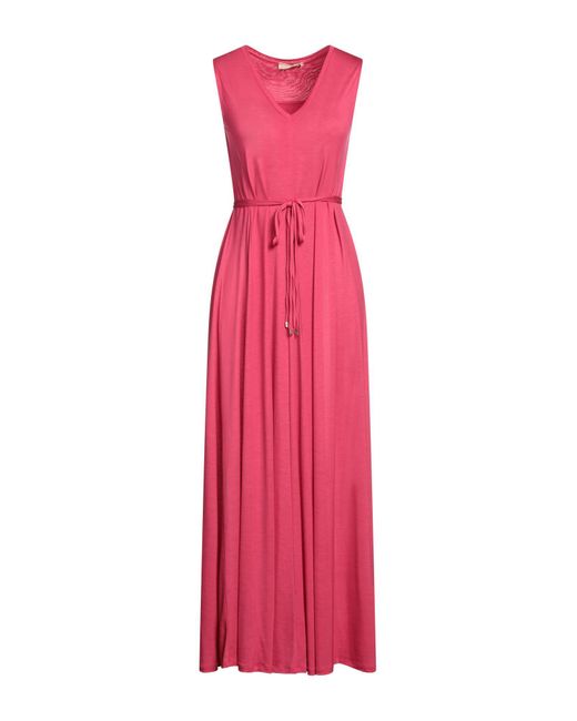 Purotatto Pink Maxi Dress