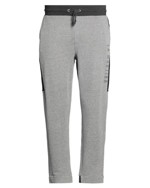 La Martina Gray Pants for men