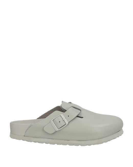 Birkenstock Gray Mules & Clogs