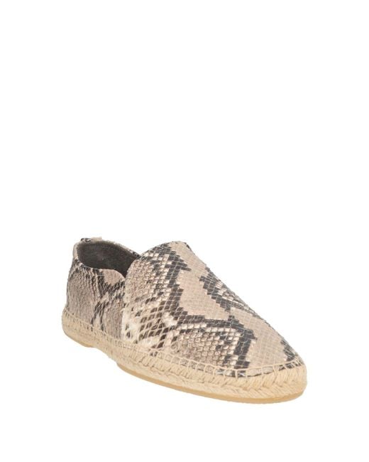 Sergio Rossi Natural Espadrilles Leather for men