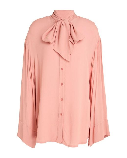 Twinset Pink Shirt Viscose