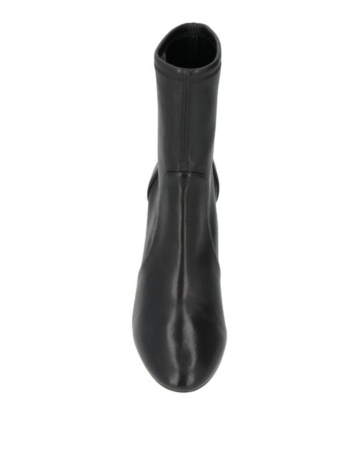 Stuart Weitzman Black Ankle Boots Leather
