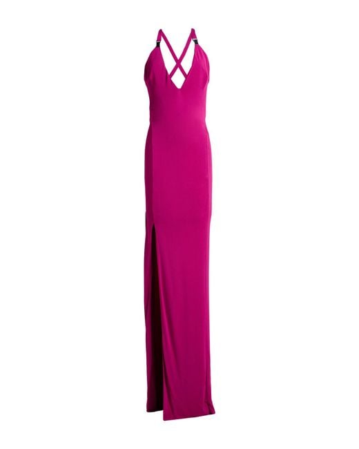 Tom Ford Pink Maxi Dress Viscose