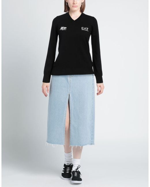 EA7 Black Pullover