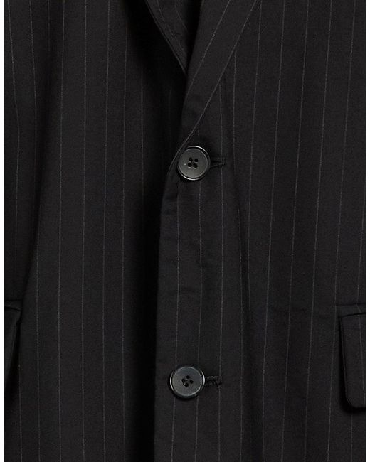 Second Layer Black Blazer Wool for men