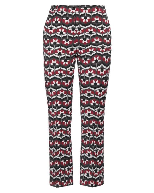 Boutique Moschino Blue Pants Cotton, Polyester, Elastane