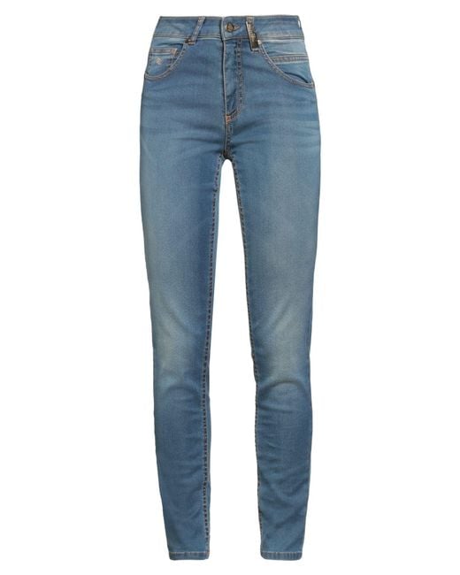 Angelo Marani Blue Jeans Cotton, Polyamide, Elastane