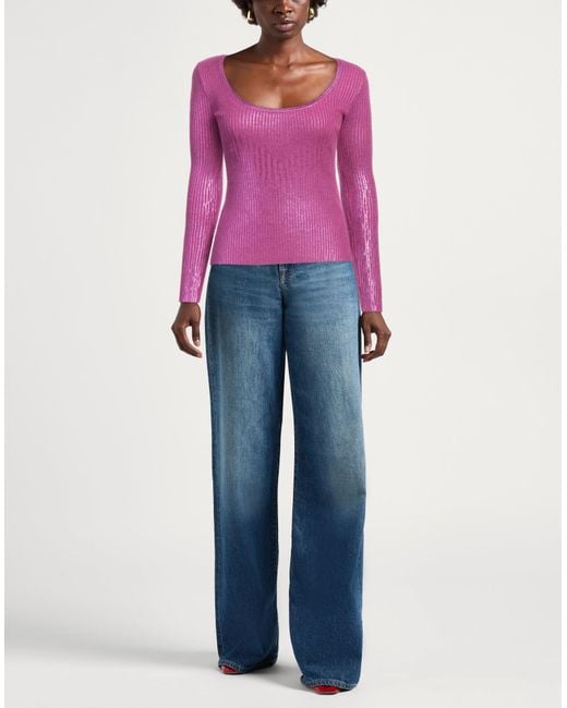 Pinko Pink Sweater Viscose, Polyester, Polyamide