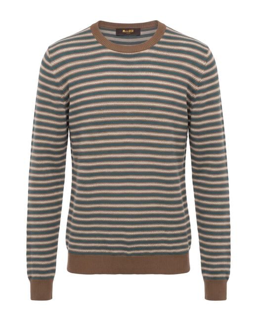 Pullover Moorer de hombre de color Gray