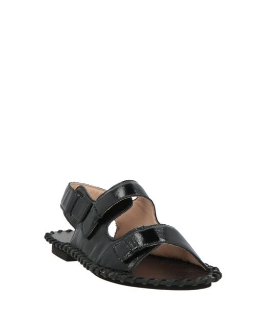 Alexander Hotto Black Sandals