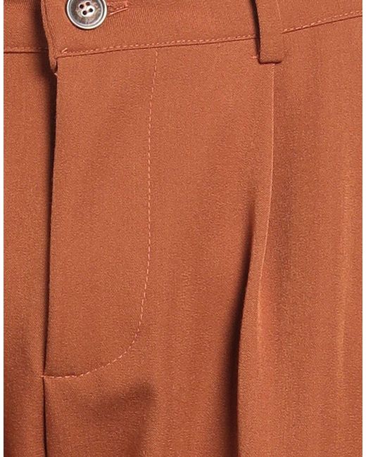 TELAMIRA Brown Pants for men