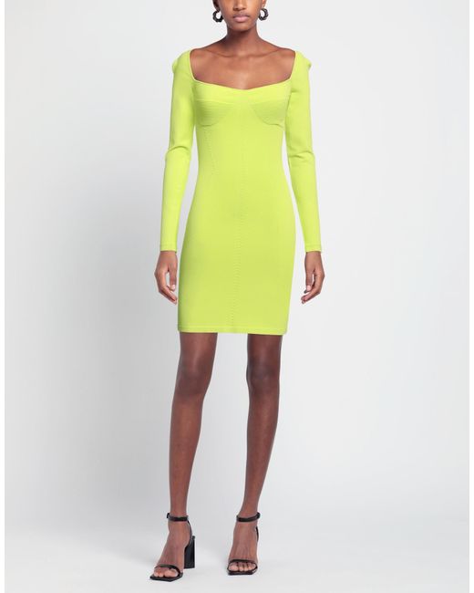DSquared² Yellow Mini Dress