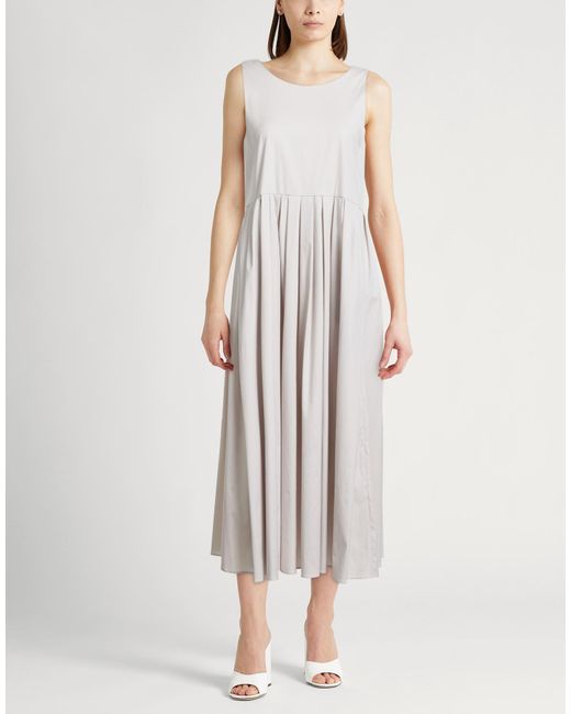 Max Mara White Midi Dress