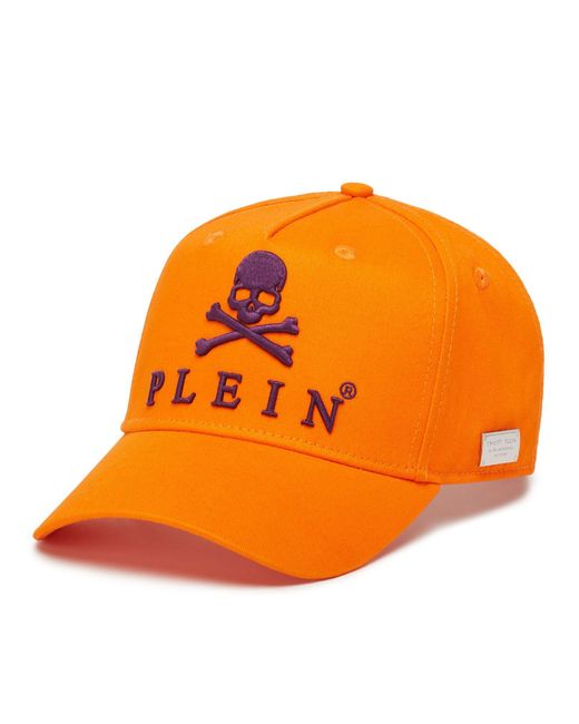 Sombrero Philipp Plein de color Orange