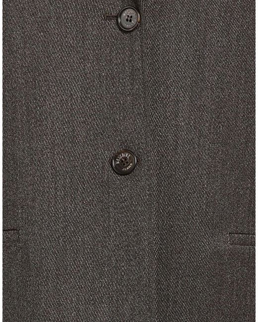 Moschino Black Blazer Wool, Polyester