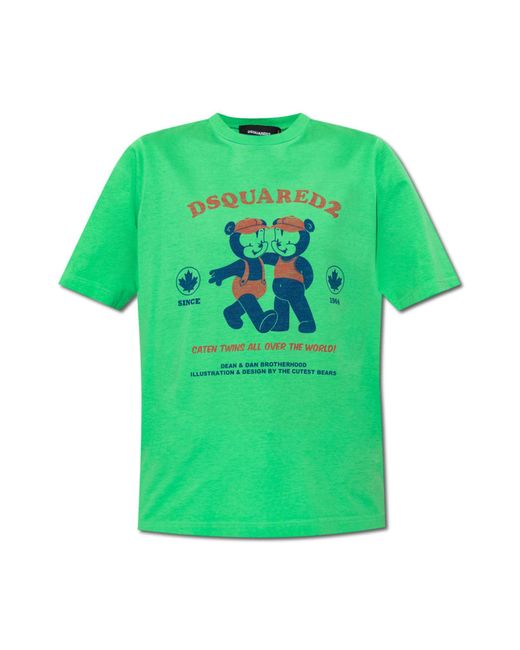 Camiseta DSquared² de color Green