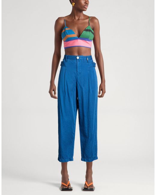 High Blue Pants