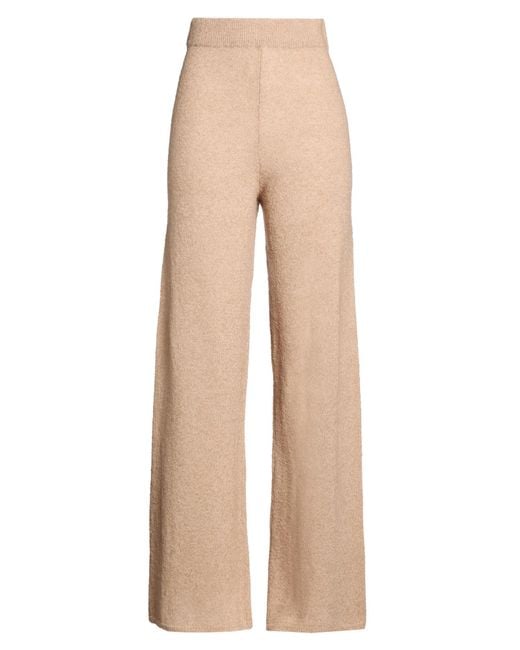 Dondup Natural Sand Pants Wool, Polyamide