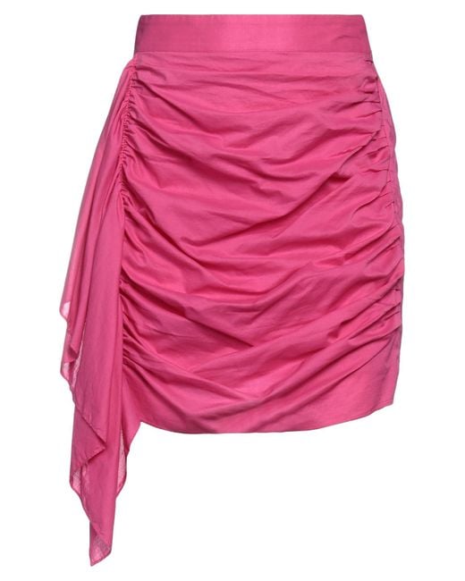 RHODE Pink Mini Skirt