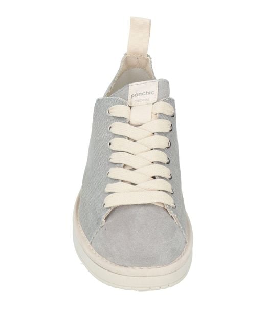 Pànchic White Sneakers Textile Fibers, Leather for men