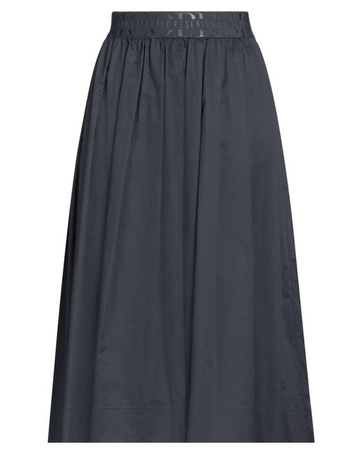 Peserico Blue Midi Skirt