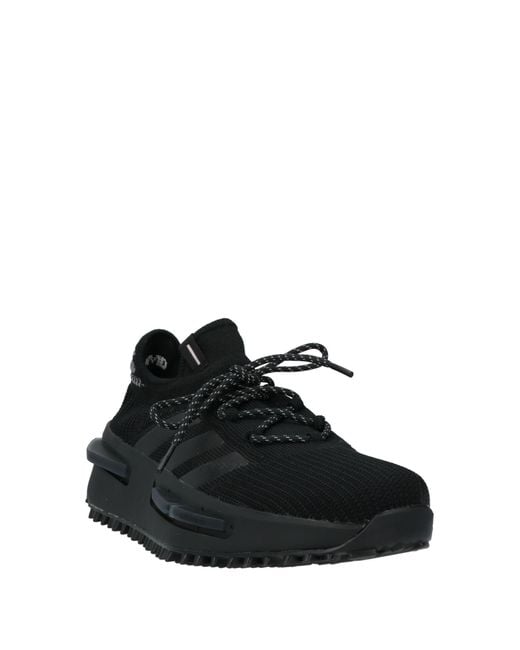 Adidas Originals Black Sneakers Textile Fibers for men