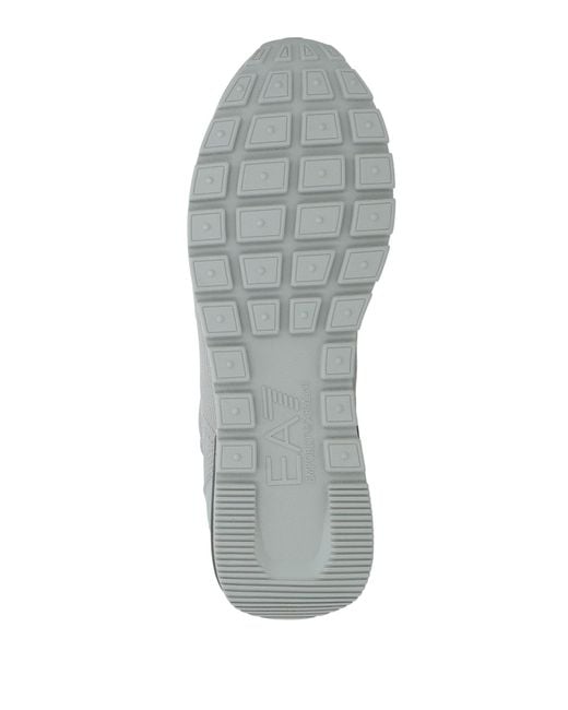 EA7 Gray Sneakers for men