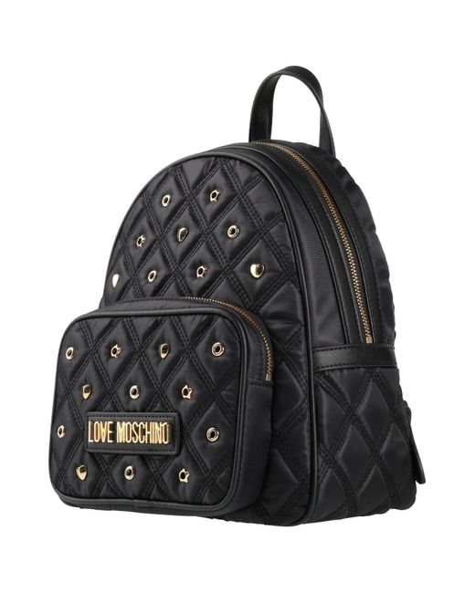 Love Moschino Rucksack in Black Lyst UK