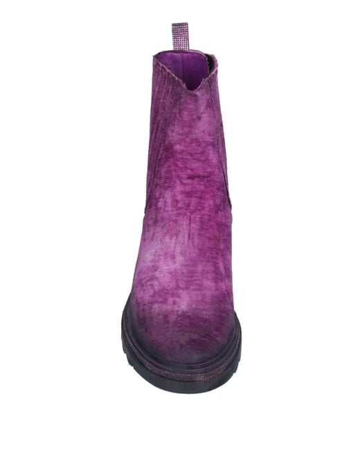 Botines de caña alta Zoe de color Purple