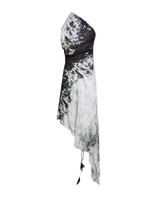 Robe longue The Attico en coloris White