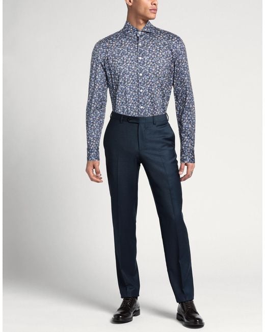 Camicia di Sonrisa in Blue da Uomo