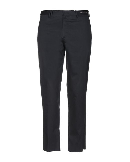 PT Torino Blue Midnight Pants Cotton, Elastane for men