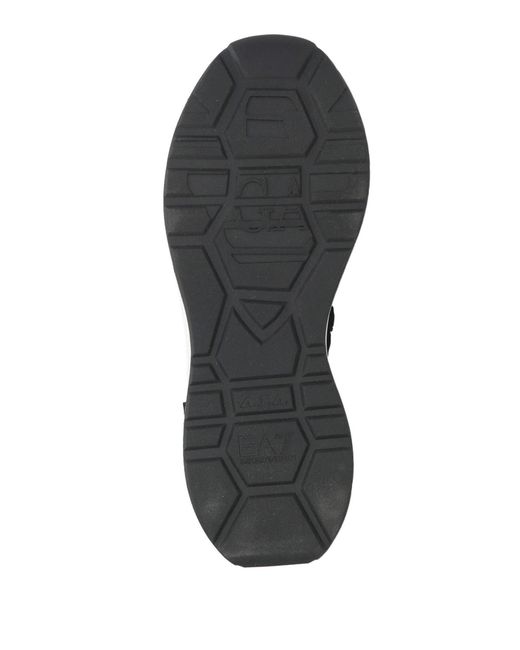 EA7 Black Sneakers for men