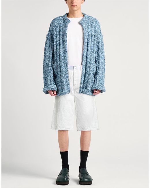 Alexander Wang White Denim Shorts for men