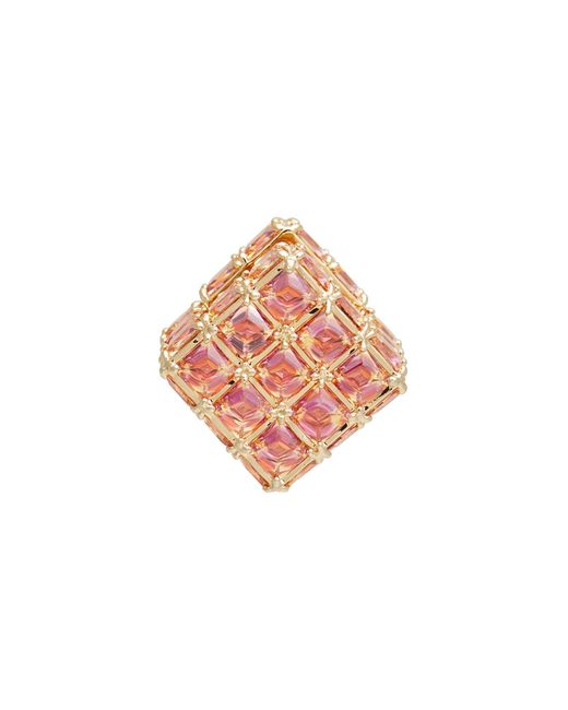 Orecchino Singolo di Swarovski in Pink
