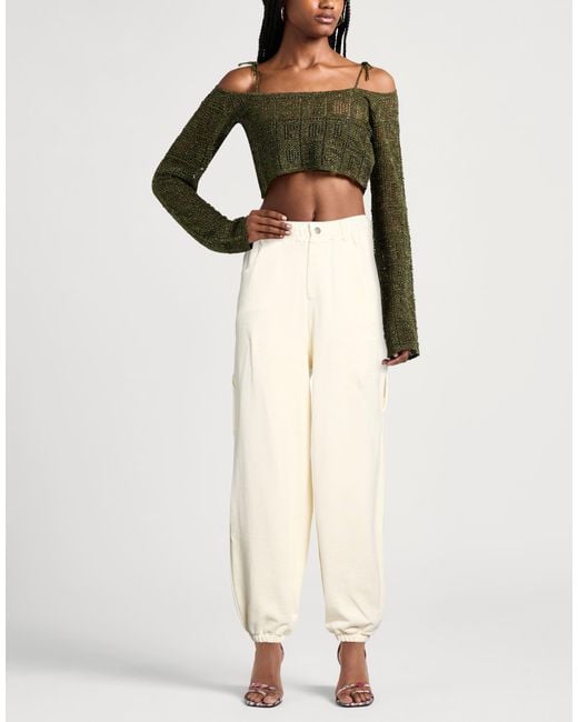 DISCLAIMER Natural Pants Cotton