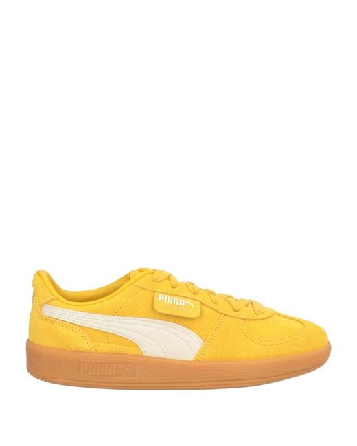 PUMA Yellow Sneakers for men