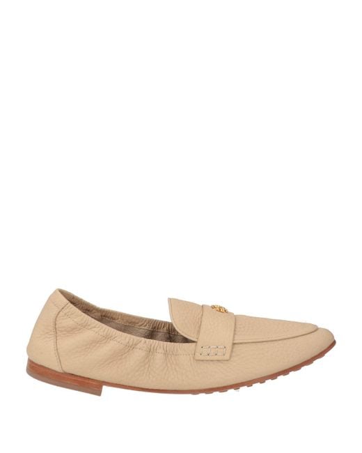 Tory Burch Natural Mokassin