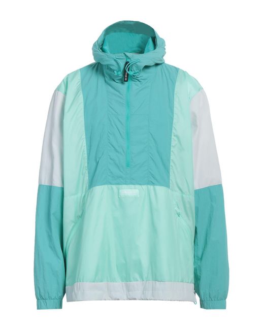 Adidas Originals Blue Jacket Recycled Polyester for men
